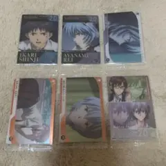 エヴァ ＊ ウエハース カード セット ５