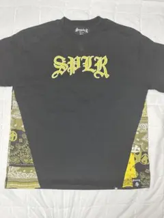 supplier黒 Tシャツ 前面ロゴ