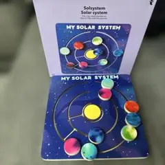 木製☆太陽系☆惑星☆知育玩具♪