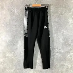 adidas　PRIMEBLUE　ジョガーパンツ　ブラック　ロゴプリント