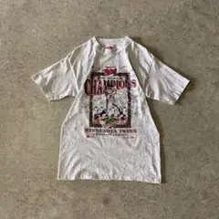 90s NUTMEGツインズ 1991年 MLB ワールドチャンピオン記念T