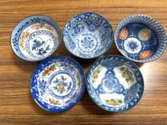 吾山窯　小どんぶり5個セット