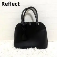 【極美品】 リフレクト フォーマル 通勤にも使えるスクエアフォルムハンドバック