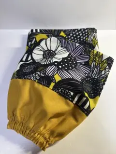 ハンドメイド　ハーフ丈アームカバー　腕カバー　花柄
