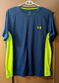 Under Armour ネイビー/ライム Tシャツ