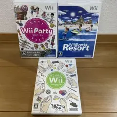 ② Wiiスポーツ リゾート＆Wiiパーティ＆はじめてのWii
