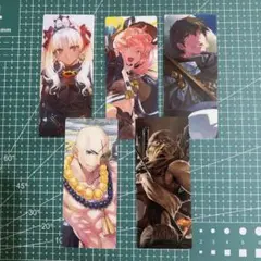 FGO 最終再臨展 編成画面風カード ラン サー 5枚セット
