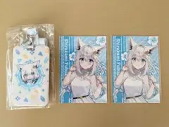 DMMスクラッチ ホロライブ くじ 白上フブキ カードホルダー セット