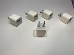 【最速発送】5個セット Apple純正USB 充電器 5W