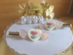 ヘアクリップ※No.38 チューリップ