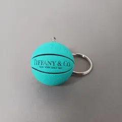 【新品】Tiffany&Coティファニー キーホルダー バスケットボール ブルー