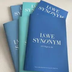 LOVE SYNONYM (Ⅳ) Right for Me 3枚セット