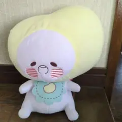 しょぼしょぼマン おすわりぬいぐるみ　約23cm