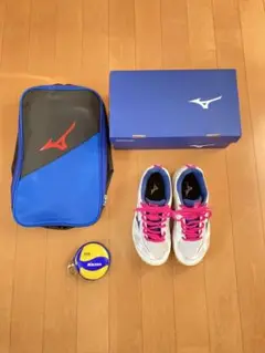 【再出品】ミズノ バレーボールシューズケース シューズ ミカサ コインケース