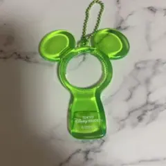 ディズニーリゾート　ペットボトルオープナー　グリーン