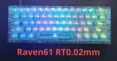 TeamWolf Raven61 カスタム品 ラピッドトリガー キーボード