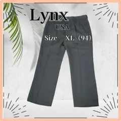 LYNX リンクス ゴルフパンツ XL（94）メンズ ゴルフウェア スラックス