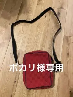 GUCCI グッチ ショルダーバッグ 赤