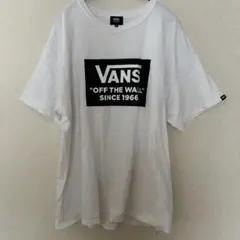 値下げ　VANS ホワイト Tシャツ XL
