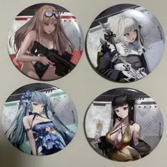 NIKKE ラッキー缶バッジ 4点セット ラピ ブラン など