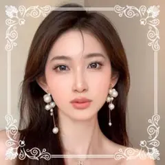 【ラスト1点】ピアス　結婚式　ブライダル　ウエディング