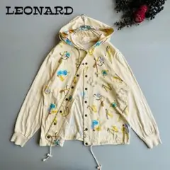 ☆美品LEONARD sport レオナール　メッシュ　ジップアップパーカー　黒 2025年最新】LEONARD レディース パーカーの人気アイテム - メルカリ