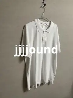 jjjjound ジョウンド　ポロシャツ　XL 白　ホワイト