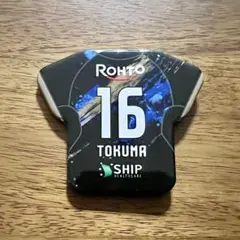 ガンバ大阪 EXPO缶バッジ 鈴木徳真 ユニ型エキスポキーホルダーチェーン宇佐美