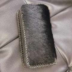 馬毛長財布