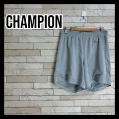 Champion ズボン ショートパンツ ハーフパンツ オシャレ グレー 古着