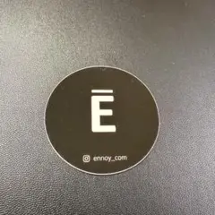 ENNOY ステッカー 新品 エンノイ サークル ロゴ ブラック