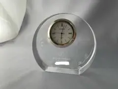 旭日中綬章受賞記念 CITIZEN クリスタル置き時計 4SG900-0