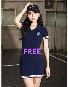 ♡Darich♡エンブレムポロニットミニワンピース