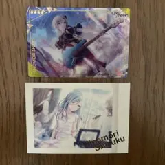 日野森姉妹カード 箔押し