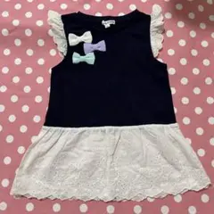 【any FAM】 チュニック リボン 120