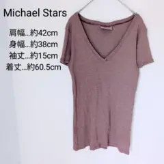 送料込❤Michael Stars ワンサイズ Tシャツ 半袖 ブラウン