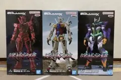 機動戦士ガンダムGquuuuuux 限械突破 フィギュア3点