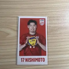 モバガチャ　バレー男子　日本代表　　西本圭吾