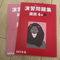 四谷大塚　予習シリーズ　演習問題集　国語　4年下