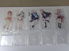 一番くじ　学園アイドルマスター　Part2　アクリルスタンド5種セット