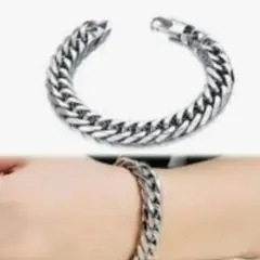 新品 喜平 ブレスレット 銀色 6面カットステンレスシルバー キヘイ