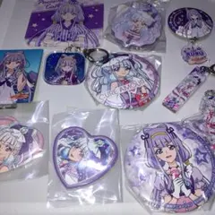 HUGっと！プリキュア　缶バッジ　キーホルダー　キュアアムール　ルールー