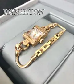 ■箱付き■ HAMILTON レディーハミルトン 腕時計 ゴールド
