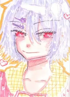 イラスト　創作　手描き　コピック