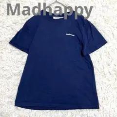 美品✨マッドハッピー コットン Tシャツ カットソー ネイビー