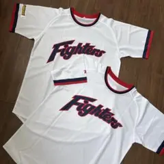 日本ハムファイターズ　初代復刻ユニホームTシャツ2枚セット