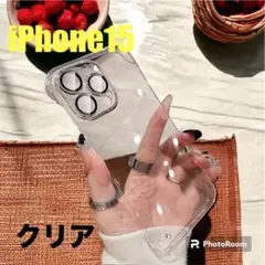 iPhone 15 クリアケース TPU