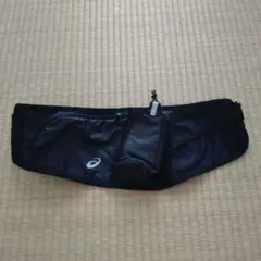 ASICS ブラック ウエストポーチ