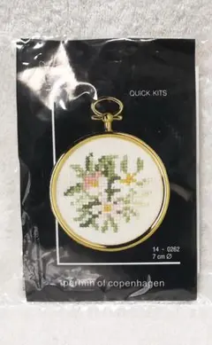 花柄刺繍キット 7cm
