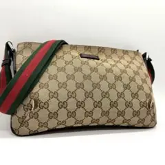 希少 ✨ オールドGUCCI ショルダーバッグ シェリーライン GG